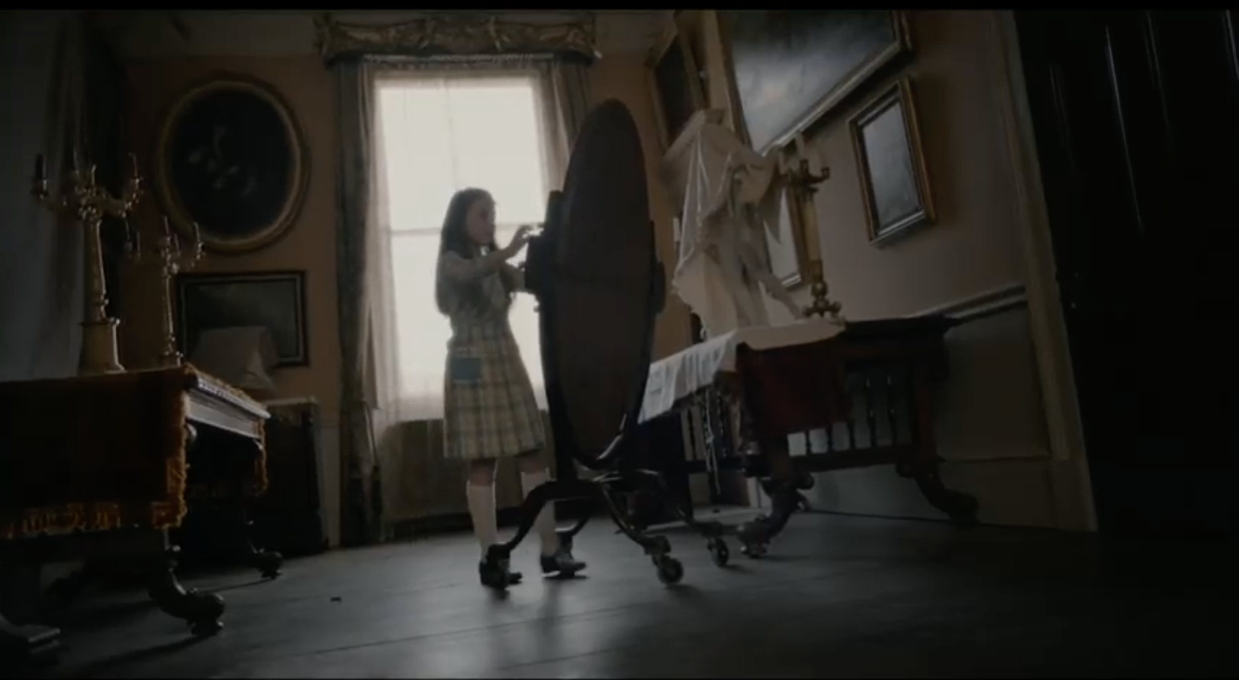 Haunted Manor House interior