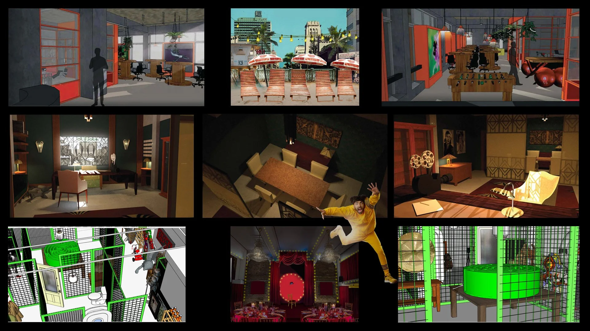 production design artwork for BBC series Juice