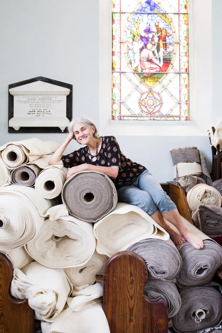 YULI SOMME - FELT MAKERThe following is placeholder text known as “lorem ipsum,” which is scrambled Latin used by designers to mimic real copy. Lorem ipsum dolor sit amet, consectetur adipiscing elit. Donec ac fringilla turpis. Maecenas non leo laor…