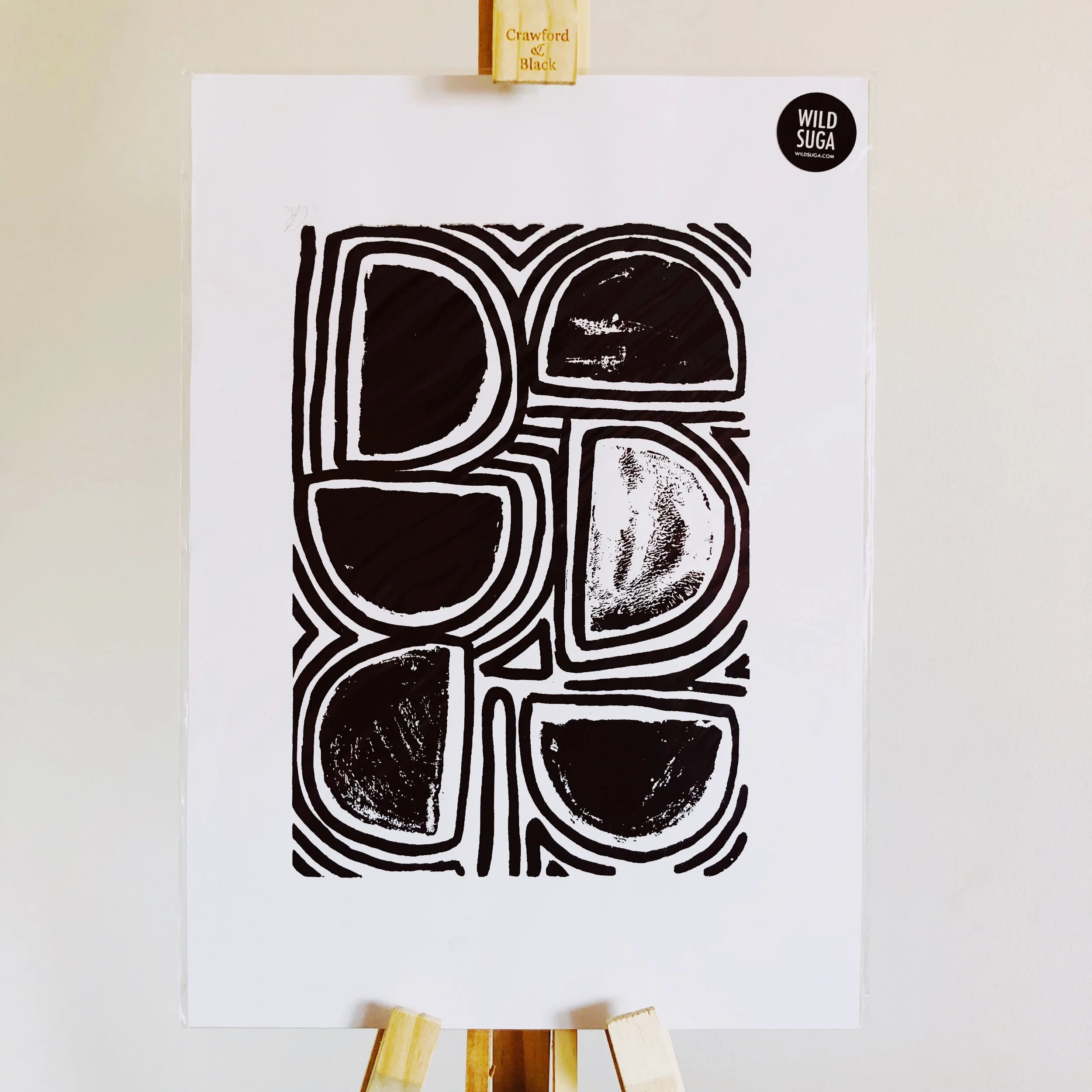 Everything is vibrating (Screen printed)