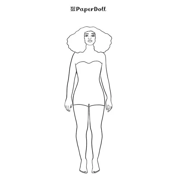 Paper Doll Template