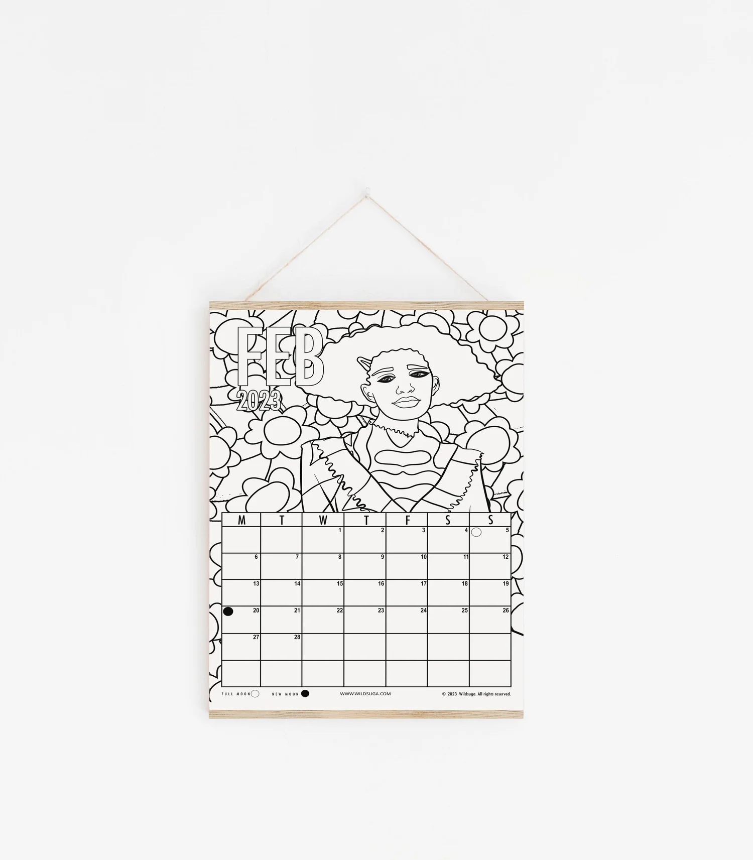 colouring-in-printable-monthly-calendar-2023-in-black-white-wildsuga
