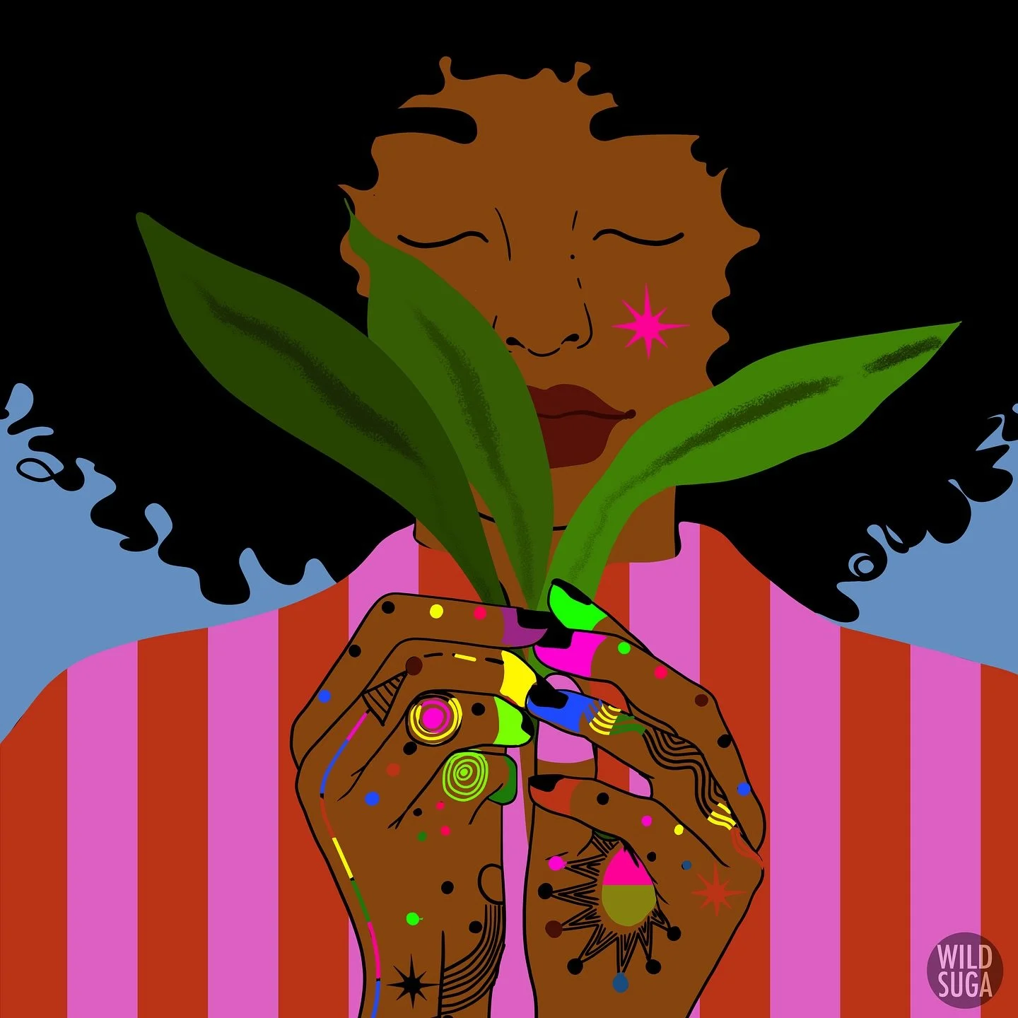 I’ve been building and fine tuning my wellness greeting card collection where plants, pattern and vibrant colours bring Joy & meaning to everyday life. 
This one you see and others are designed for all year round cards such as “ Thin