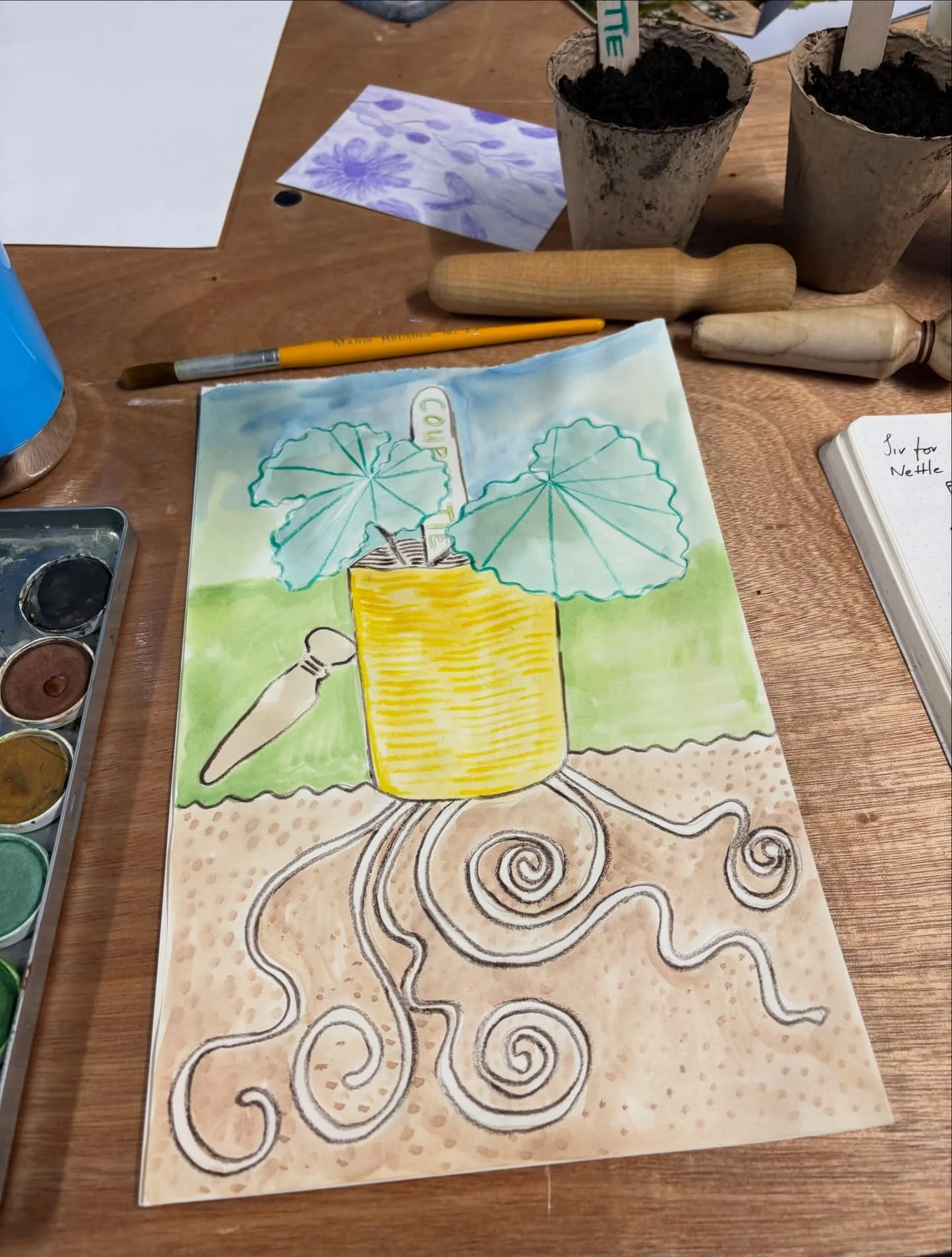 &ldquo;Calm moments at a creative gardening workshop&rdquo;

The @ahouseforartists @sahra_hersi hosted a workshop run by the lovely @thegardeningdrawingclub @johannatagada which really shared beautiful talks on gardening, seed sharing, potting 3 diff
