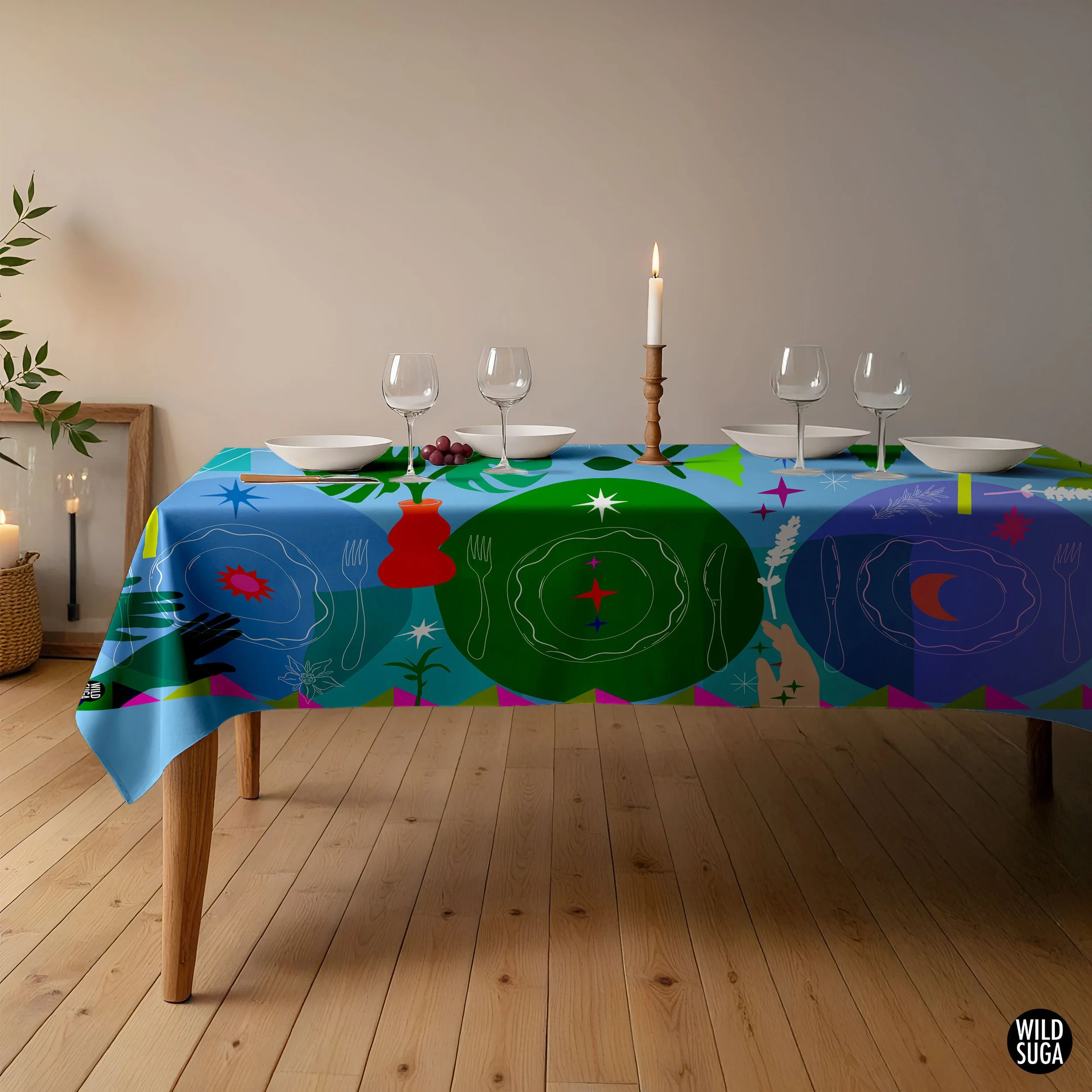 The Ritual Table Blue