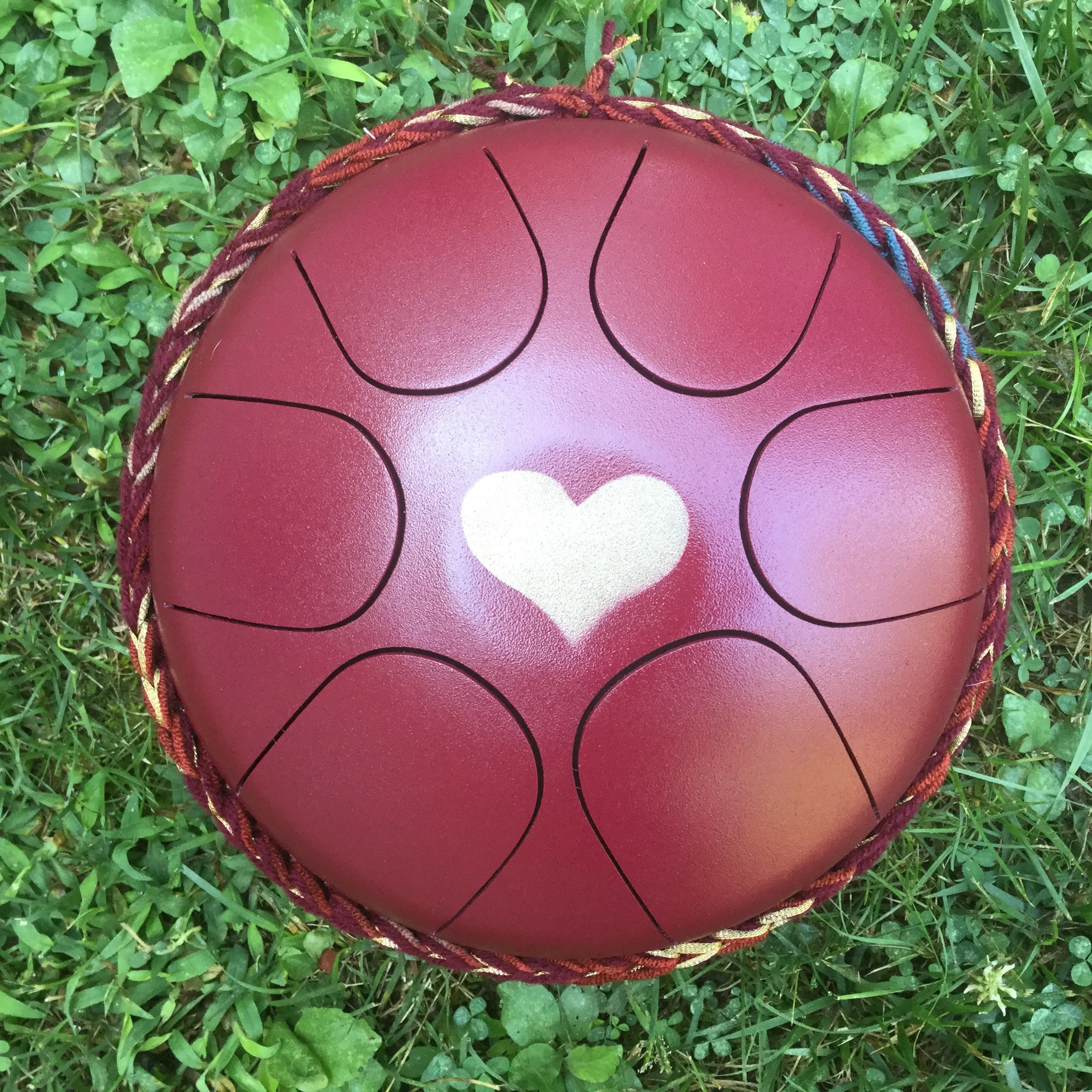 travel size steel tongue drum