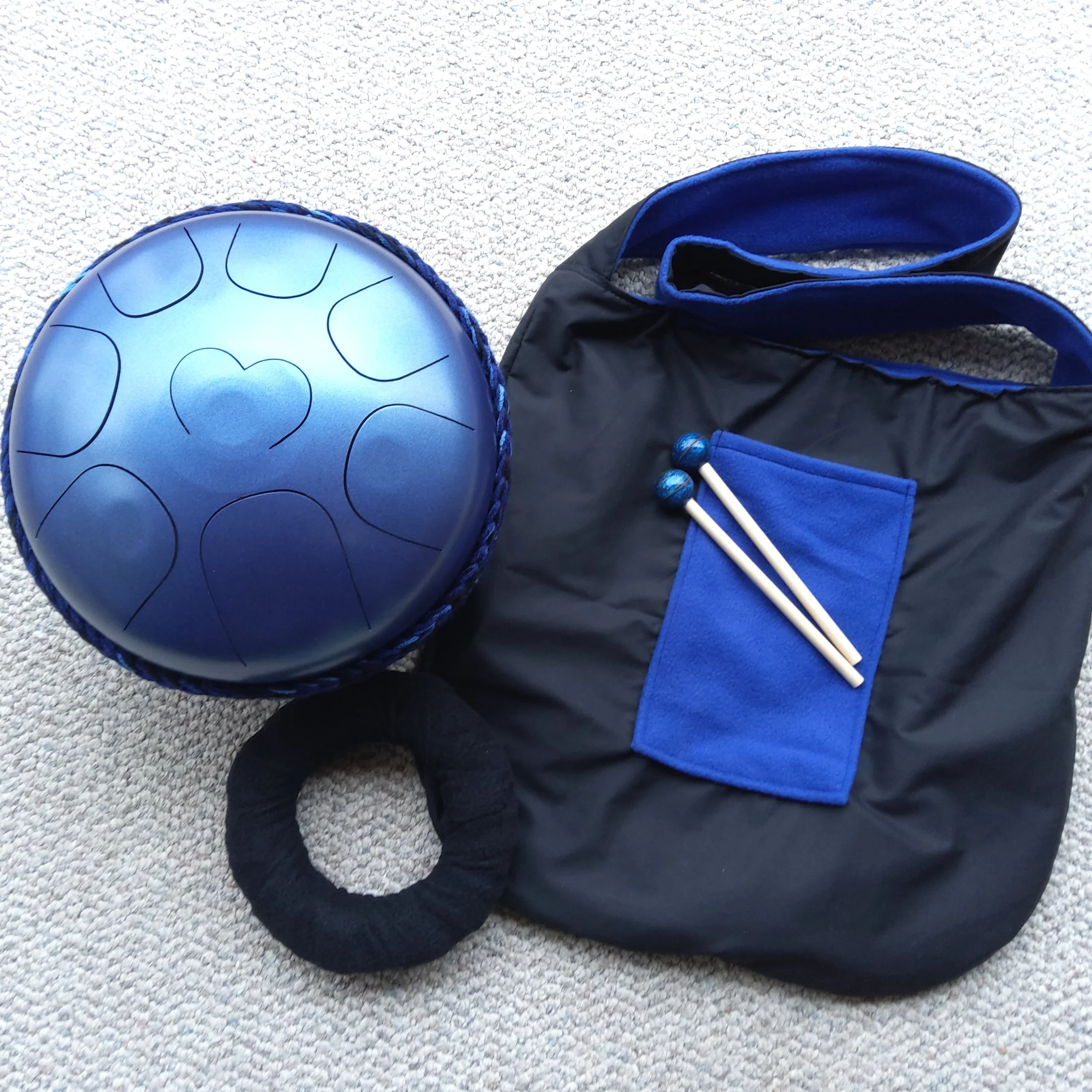 Dm Physical Healing Moyo Drum - Metallic Blue