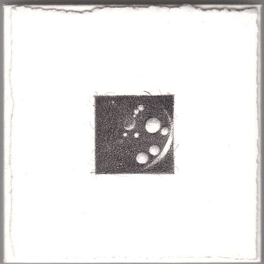 Christine Taylor Patten T-3 From 98-245 in ‘micro/macro’ series 2016 3 ½ x 3 ½ inches Crowquill, ink, paper