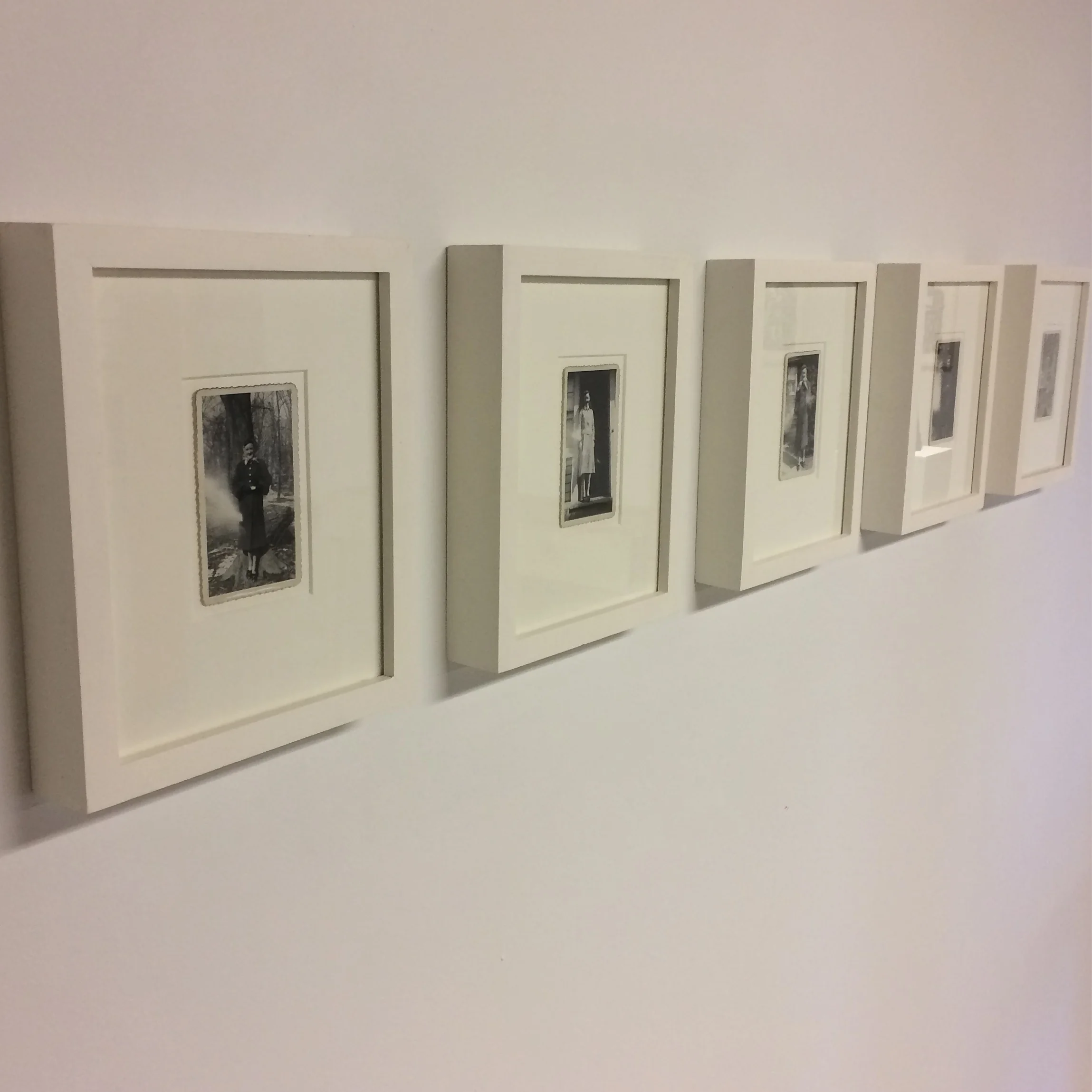  5 found photographs  untitled circa 1940's New York  