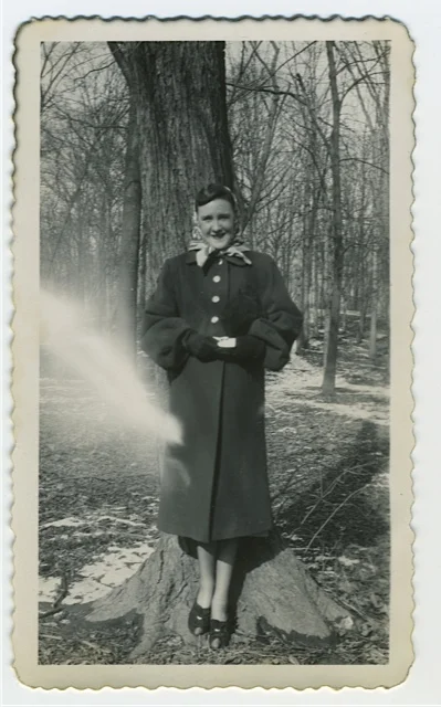 Found photograph Circa 1940's New York