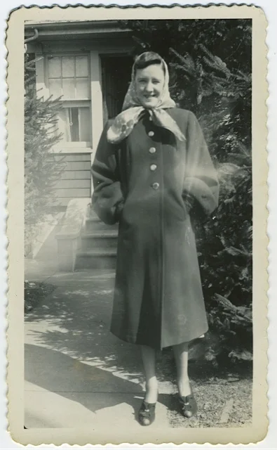 Found photograph Circa 1940's New York