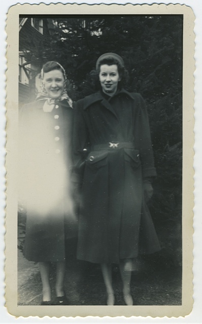 Found photograph Circa 1940's New York