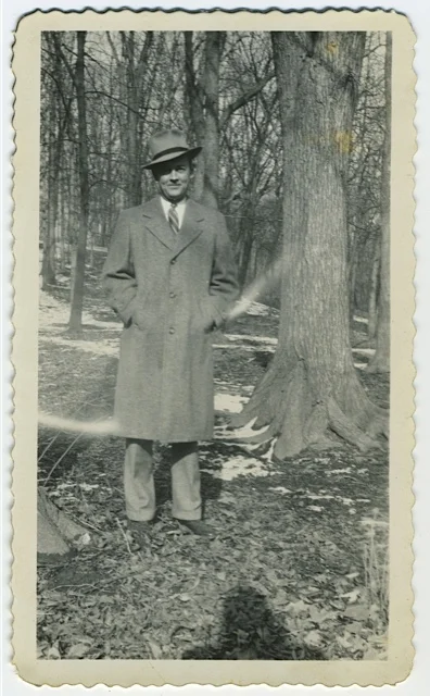 Found photograph Circa 1940's New York