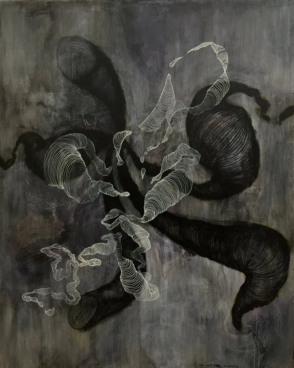 Timothy Nero Endless Disarray 60 x 48 inches Acrylic on panel