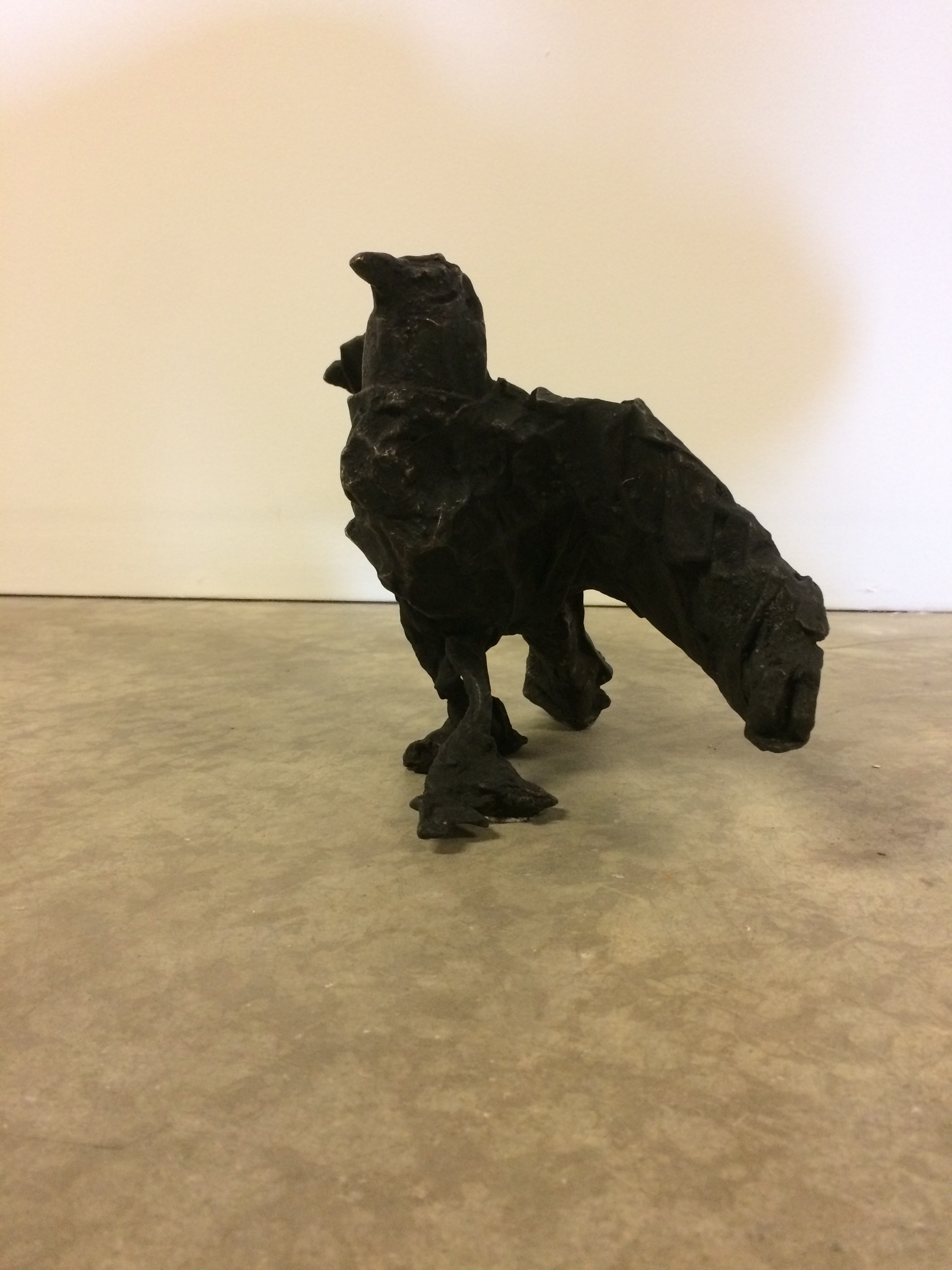  John Connell Bird VII  Bronze 7 ½ x 13 ¼ x 10 ¼ inches 1994 