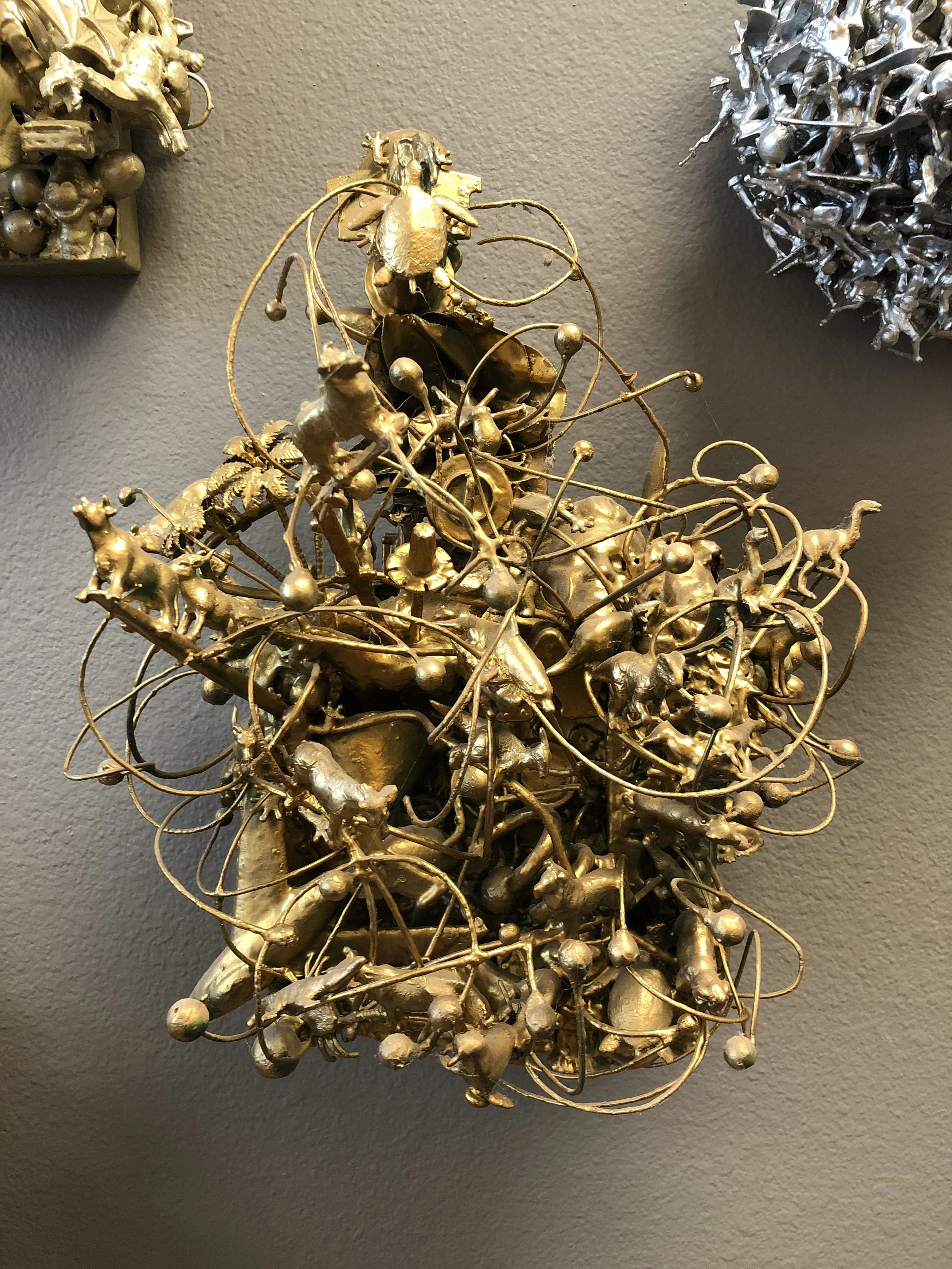  William Georgenes Untitled 10 x 12 x 10 1/2 inches  Mixed media assemblage 2005 