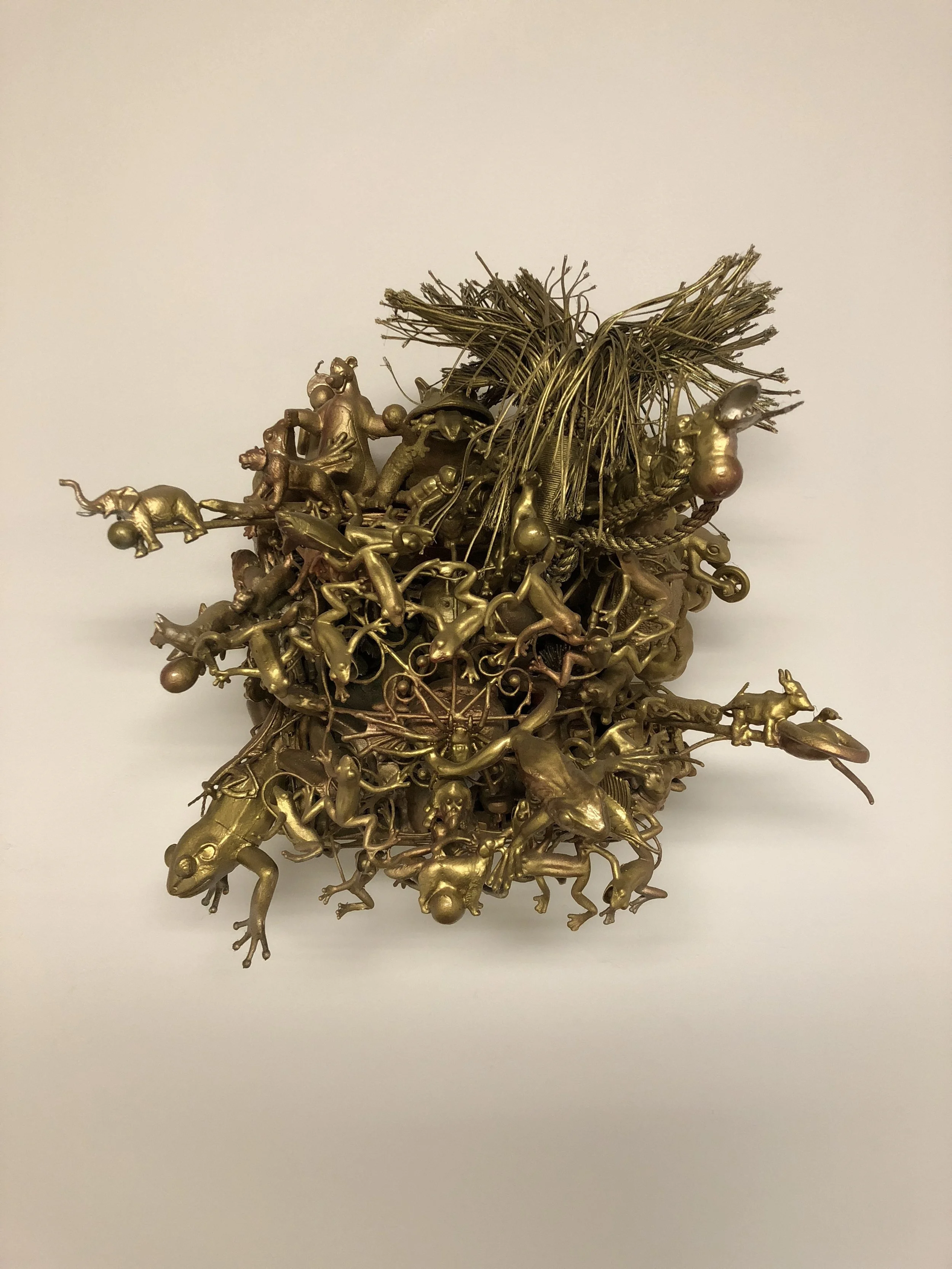  William Georgenes NEWTON CORNER 16 x 14 x 11 inches  mixed media assemblage  013 