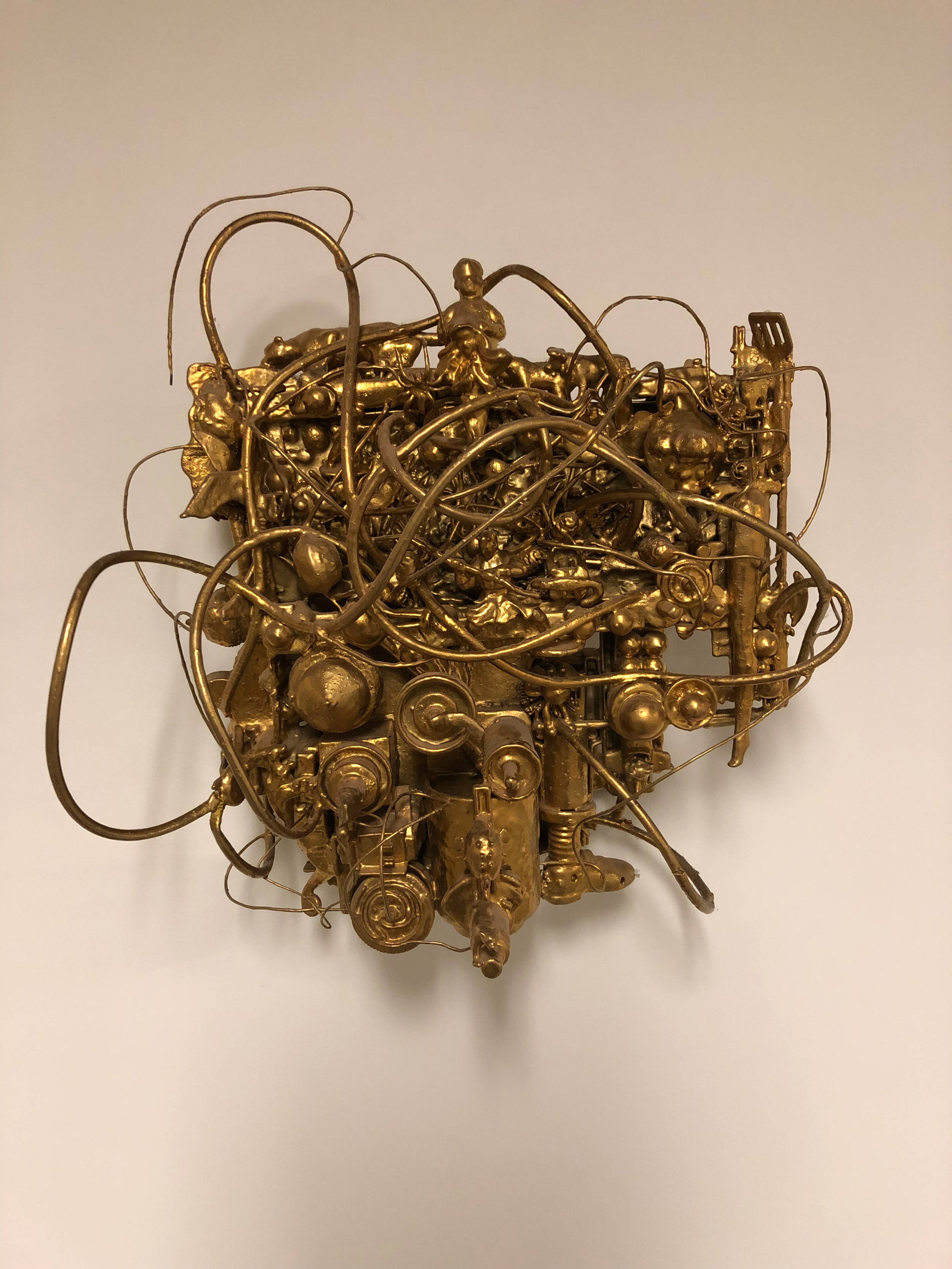  William Georgenes HOLLYWOOD DREAM 18 1/2 x 11 x 17 inches  mixed media assemblage  015 