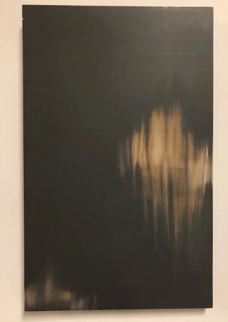  Ilona Pachler #11 Refraction Mirror Scratched Mirror 10 x 16 inches 2018    