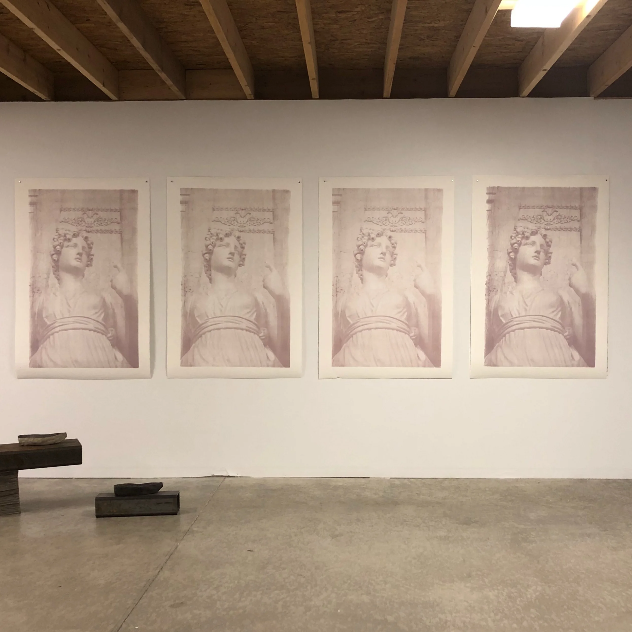  Ilona Pachler Temptress Screenprint on BFK Rives paper 4 of 4  32 x 48 inches ea. 2016    