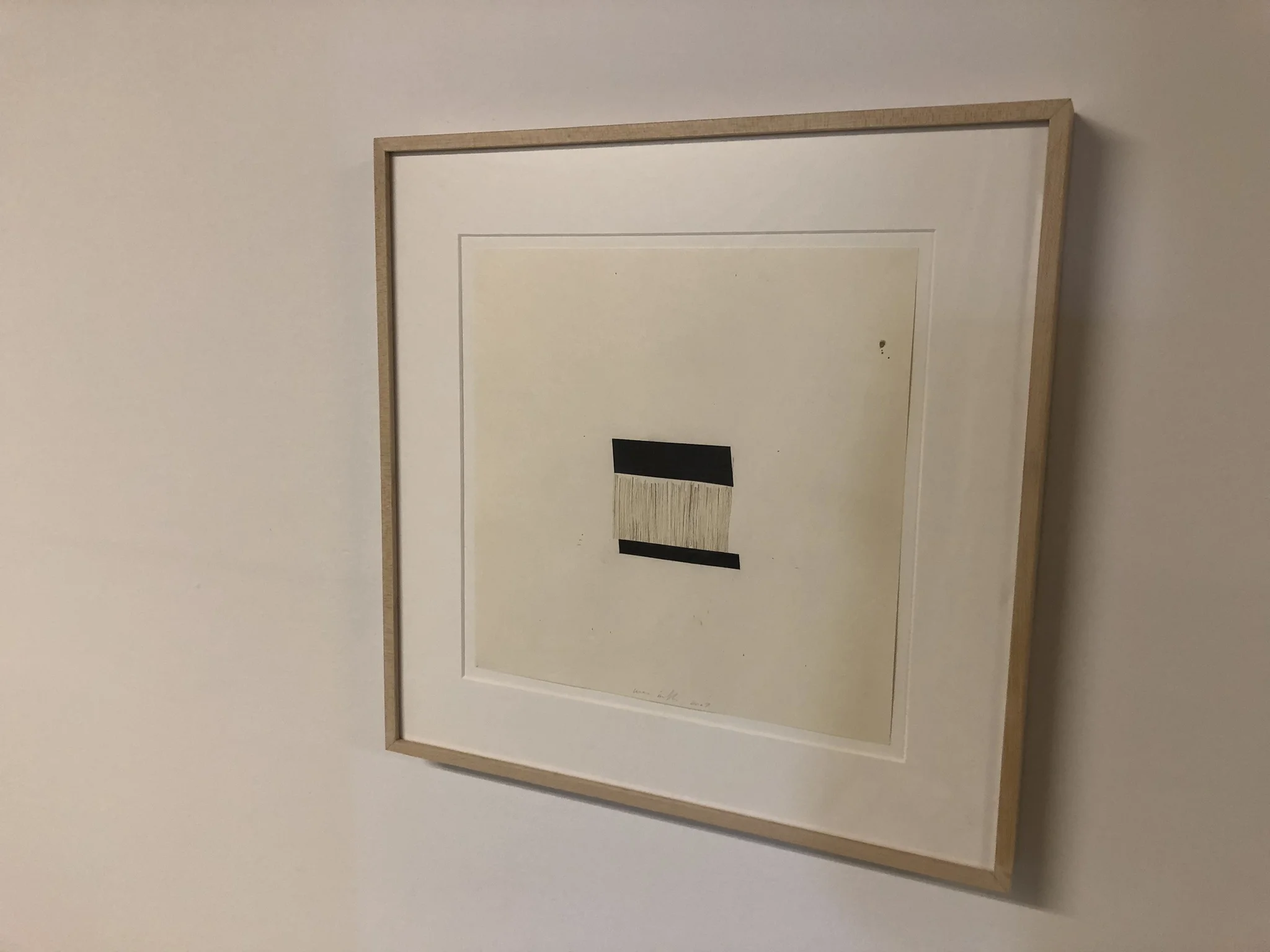  Wes Mills no title 11 x 11 inches Graphite, ink, on cut paper 2001    