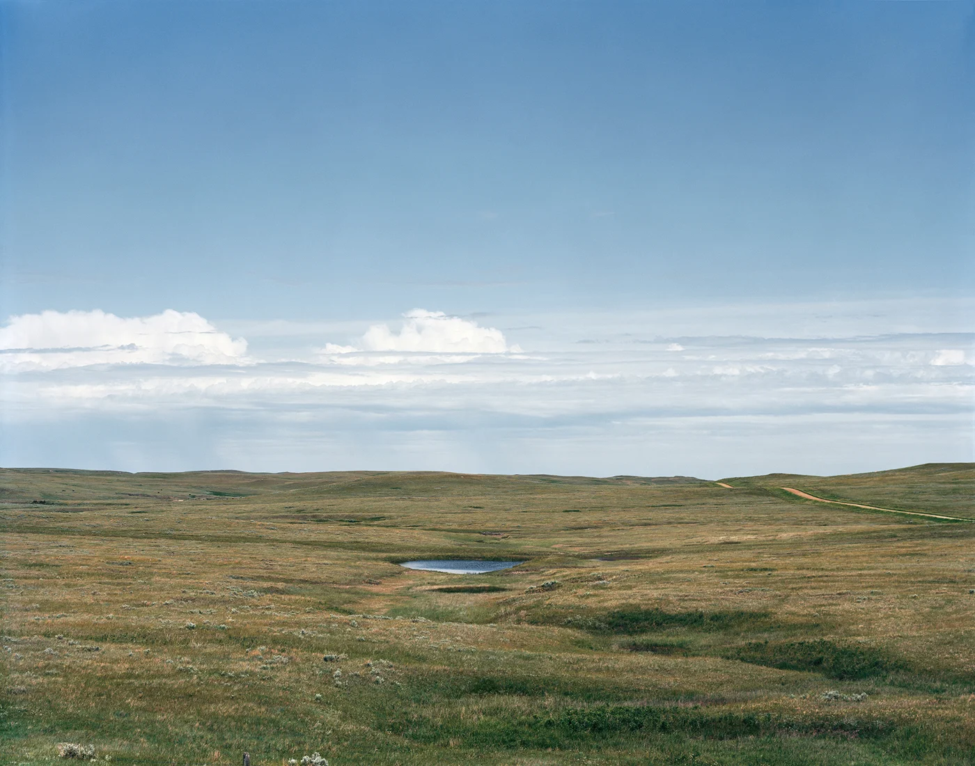 Mary Peck Highway 79 South of Reva, South Dakota Archival pigment print Edition of 15 22 x 26 ½ inches 2017