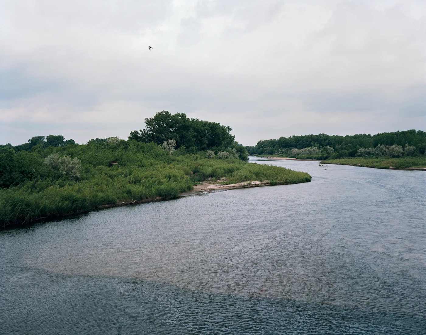 Mary Peck Elkhorn River Near Tilden, Nebraska Archival pigment print Edition of 15 22 x 26 ½ inches 2017