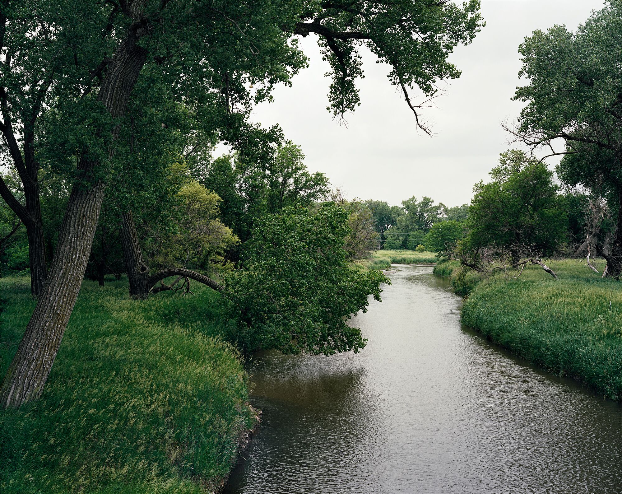 Mary Peck Beaver Creek Boone, Nebraska Archival pigment print Edition of 15 22 x 26 ½ inches 2017
