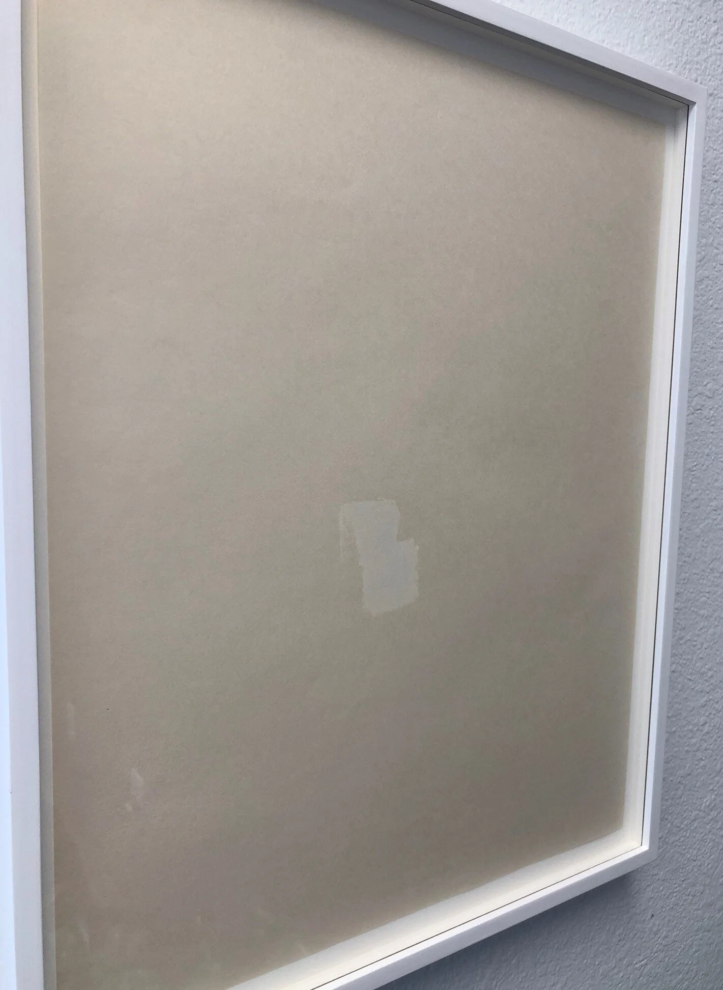  Michael Diaz Untitled Oilstick and Japanese handmade paper 18 ⅛ x 22 ⅛ inches 2019    