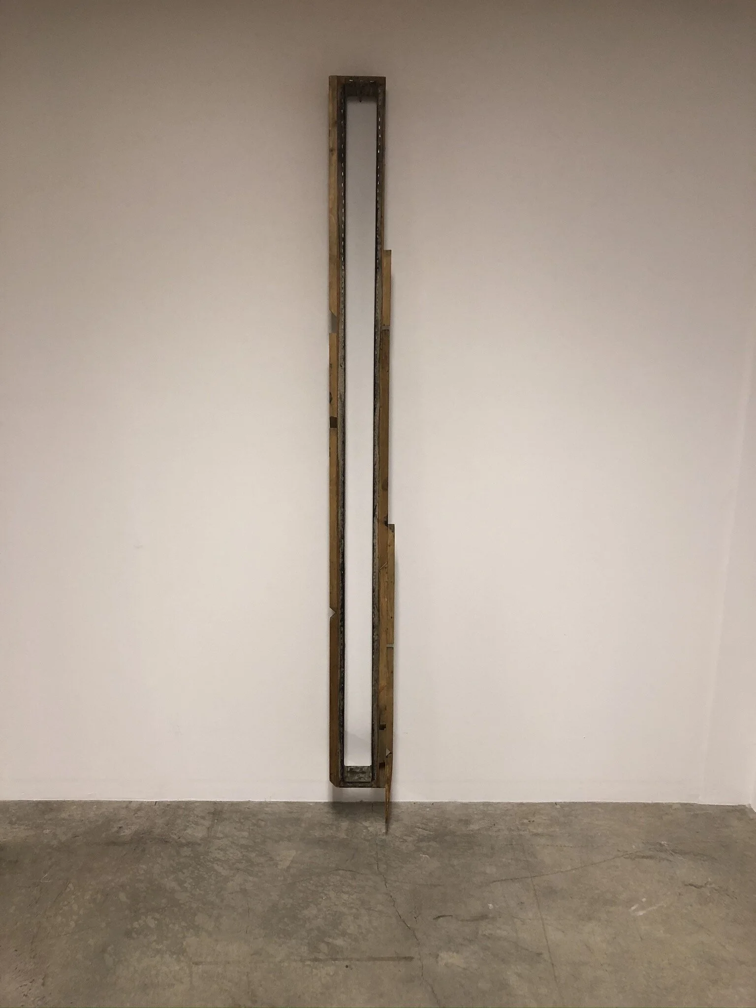  Allan Graham / Toadhouse  N/A Pages from The Message of the Stars and oil on canvas and wood 76 ⅛ x 6 ⅞ x 7 ½ inches 1984    