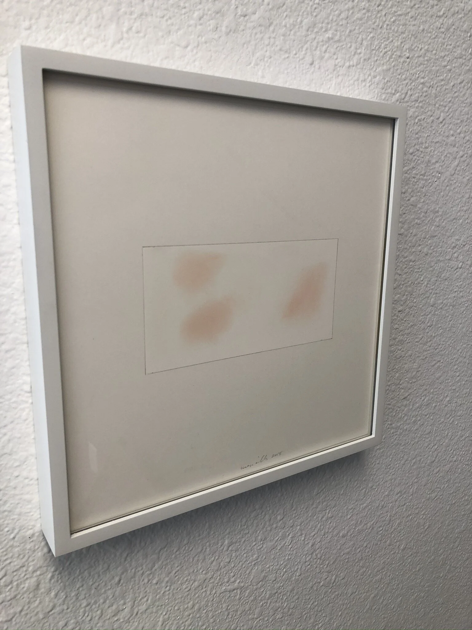  Wes Mills  no title  4  x 4 inches  Graphite on paper   2017  