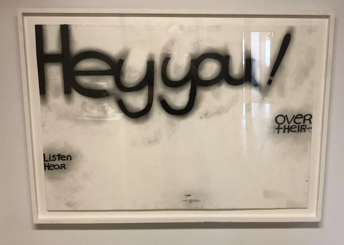  Allan Graham / Toadhouse Hey You! Graphite on Paper  30 x 44 inches  2006 