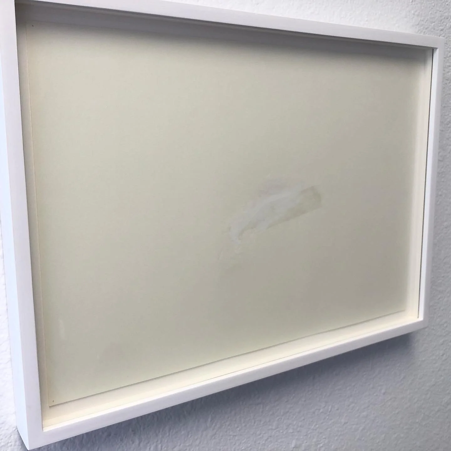  Michael Diaz  Oilstick, Tape and Japanese  handmade paper  19 ¾ x 13 ⅞ inches  2019 