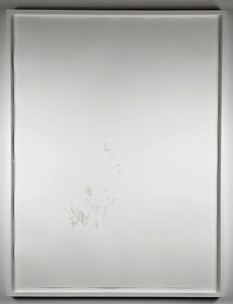 Michael Diaz no title Winter 2024-2025 50 x 38 inches oilstick on stonehenge