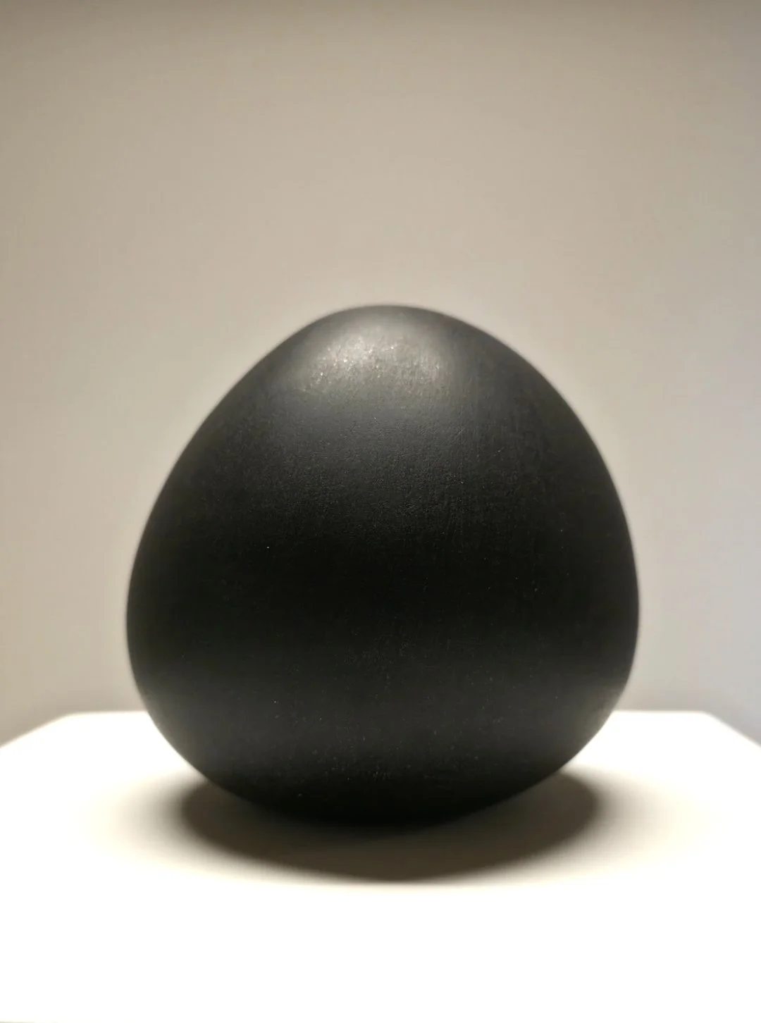  Johnny Ortiz-Concha (Bulb vessel #3) Fired Full Moon 3.14.2025 4 x 4 ½ inches  Wild pitfired micaceous clay, elk marrow, and beeswax   