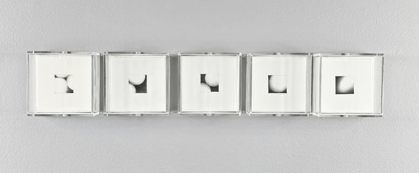  Christine Taylor Patten&nbsp; 954, 958, 959, 962, 964 AD 1997 to 2000 3 ½ x 3 ½ inches ea.&nbsp; Crowquill, ink, paper 