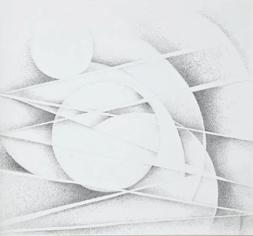  Christine Taylor Patten&nbsp; Mir 3 (Peace Preliminary #33) July 26 2023 12 x 11 inches&nbsp;&nbsp;&nbsp; Crowquill, ink, paper 