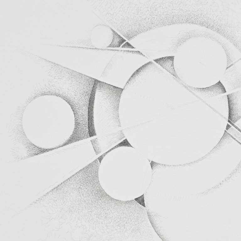  Christine Taylor Patten Don’t let them hear you (Peace Preliminary #47) 2024 12 x 11 ½ inches&nbsp; Crowquill, ink, paper 