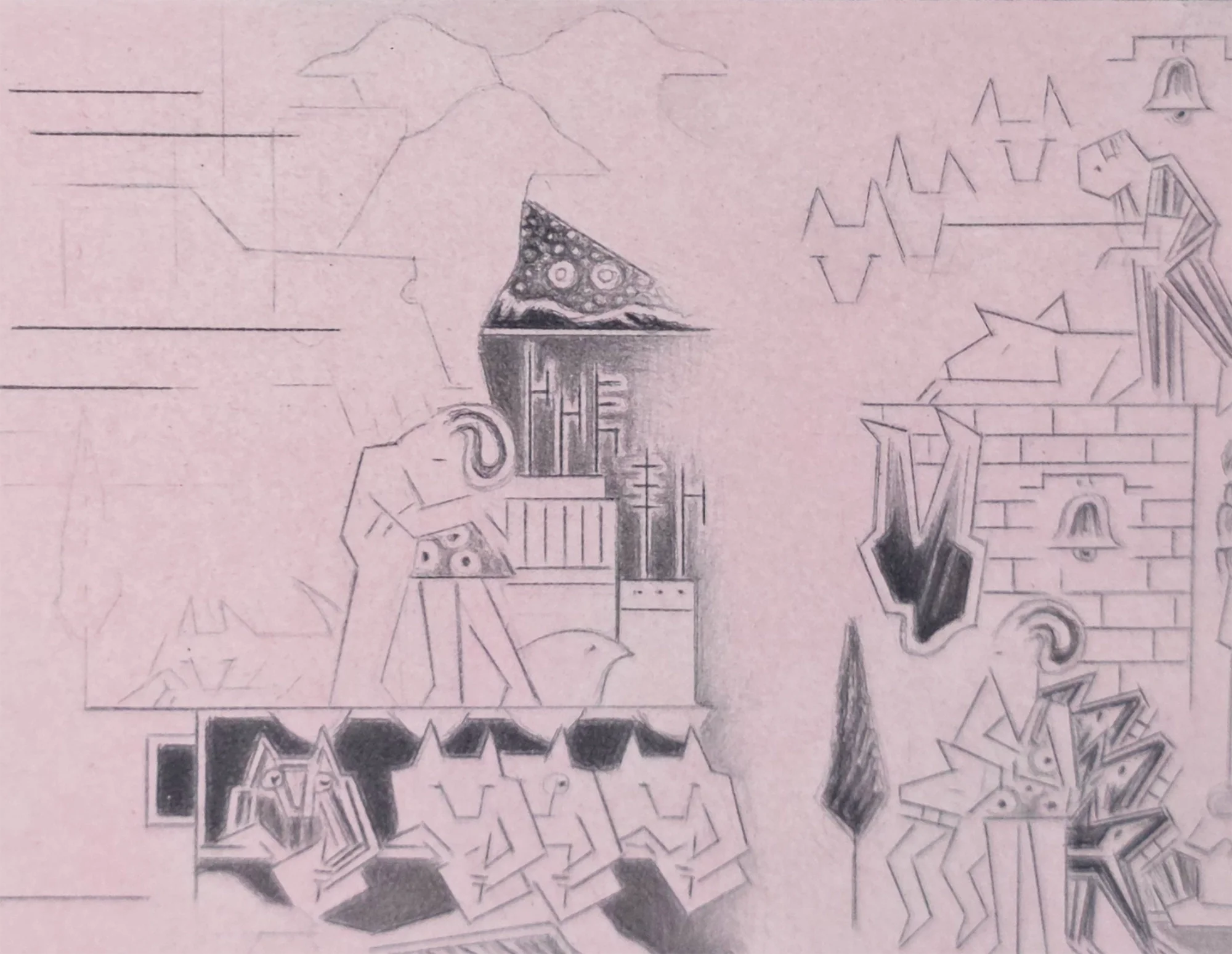  Marc Baseman | heaventree | detail  