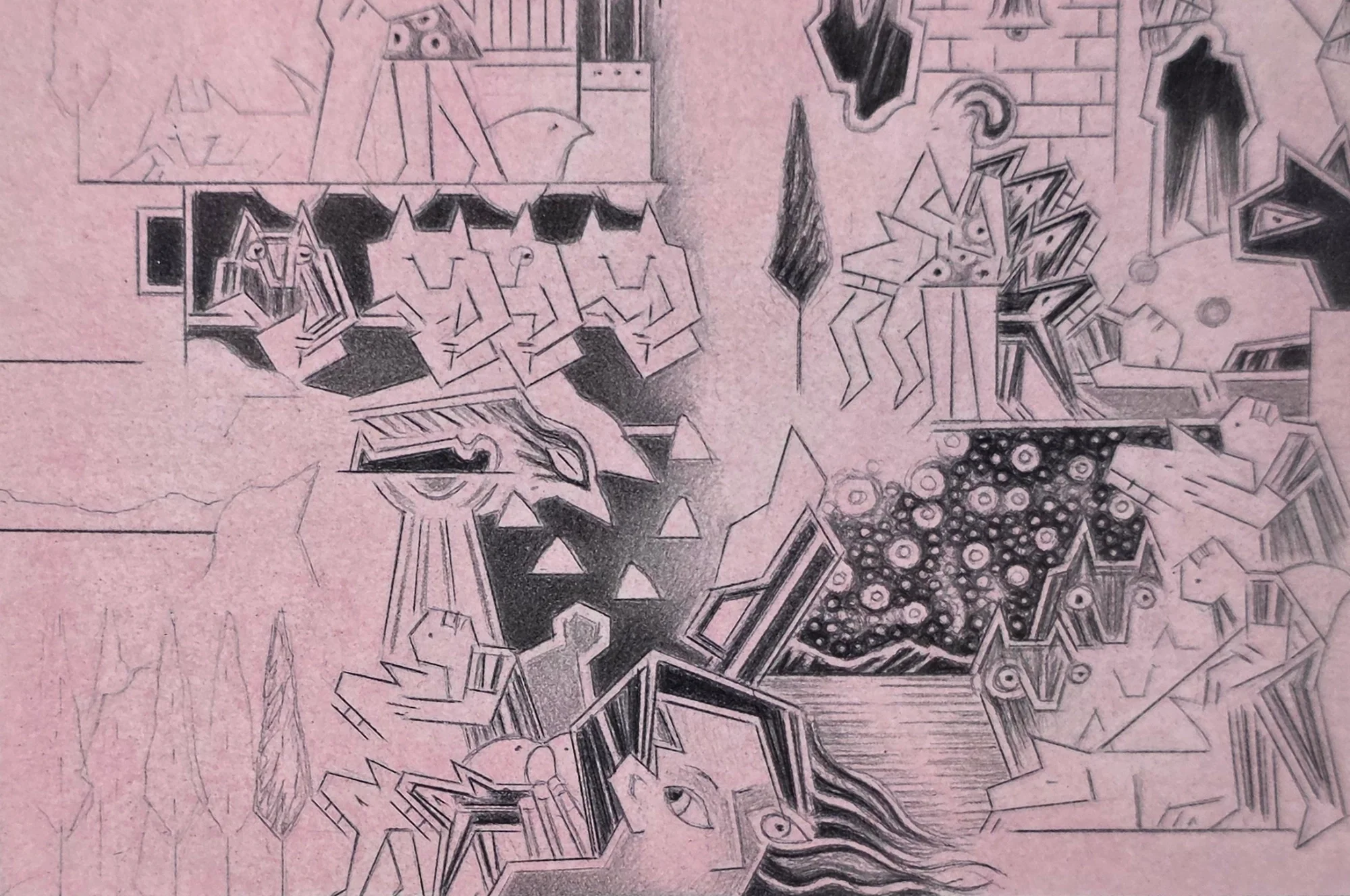  Marc Baseman | heaventree | detail 