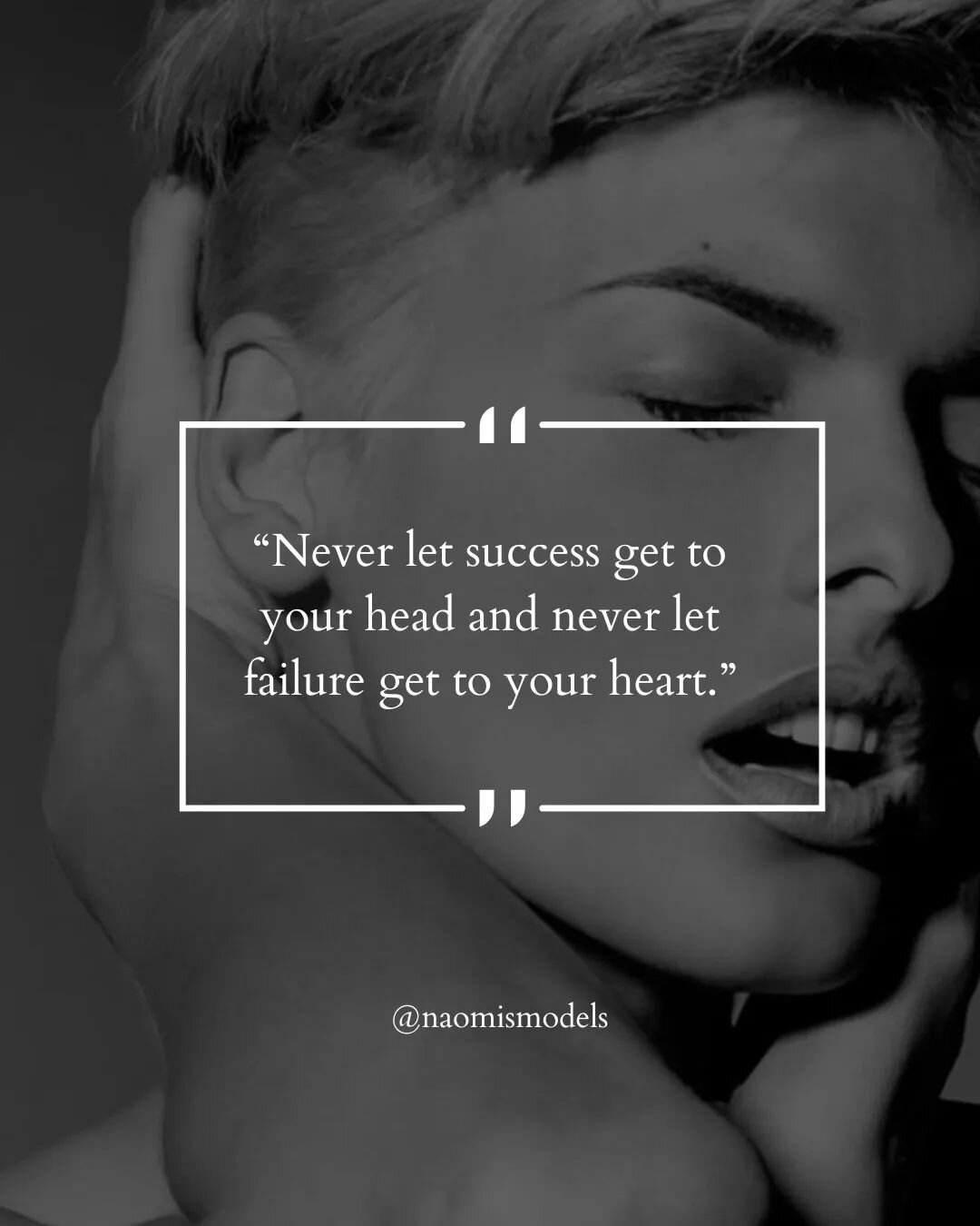 &ldquo;Never let success get to your head and never let failure get to your heart.&rdquo;

#naomismodels #quoteoftheday #inspiration #motivation #models #nycmodels #castingagency #modelscout #selflove #selfcare