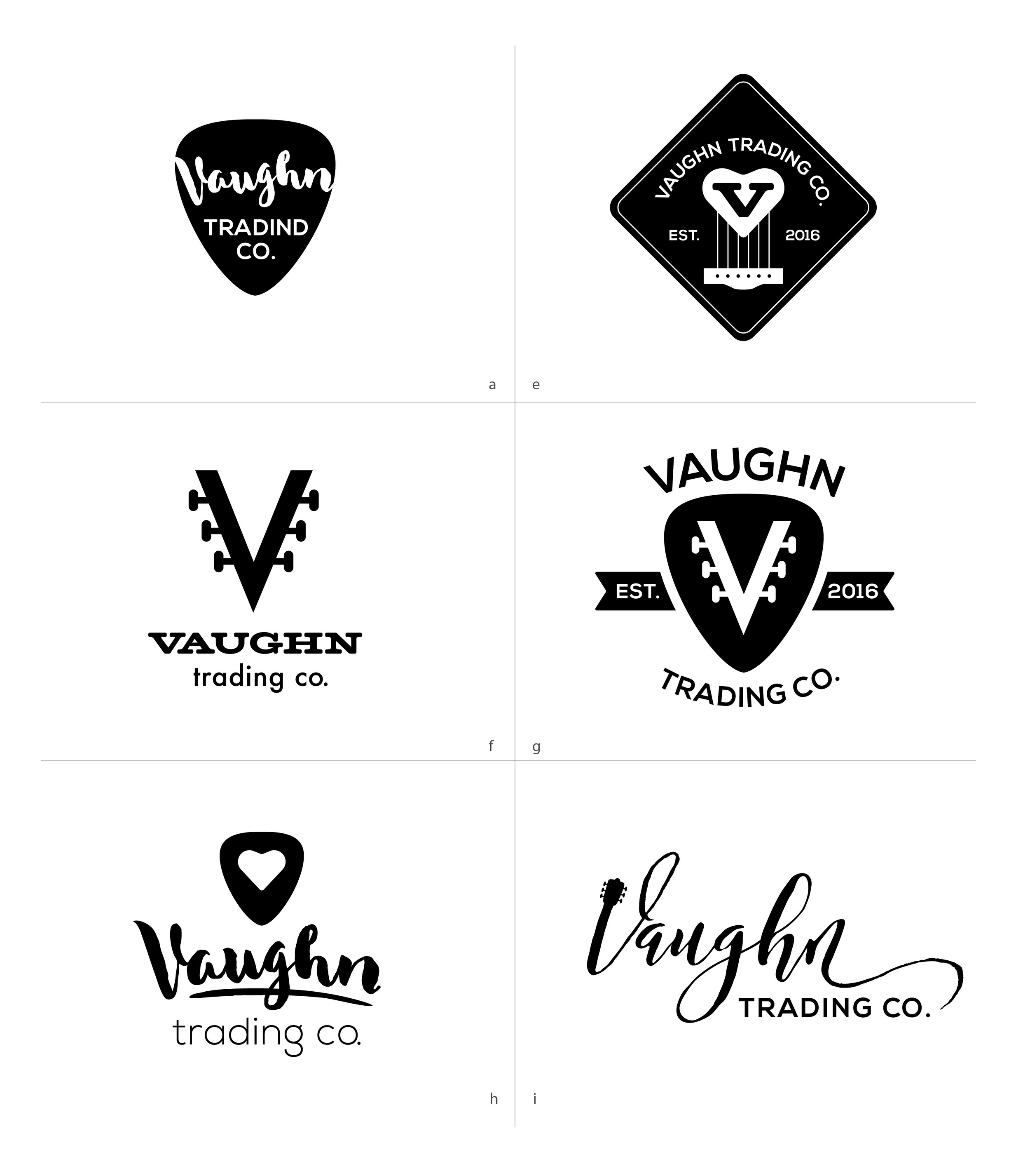Vaughn Trading Co. Logo Design
