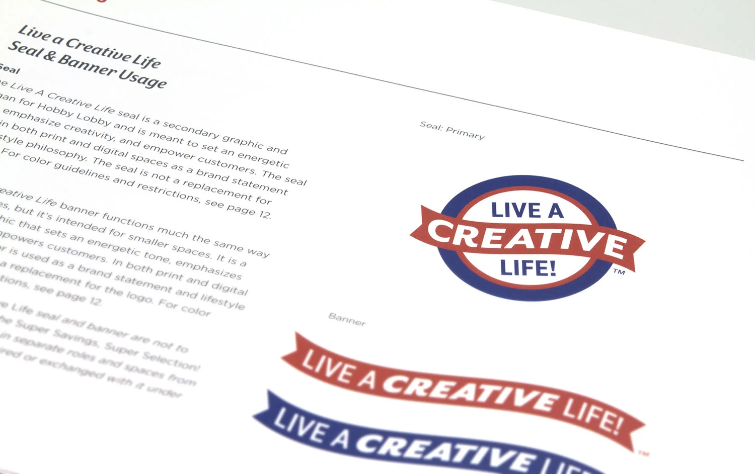 Live a Creative Life Seal