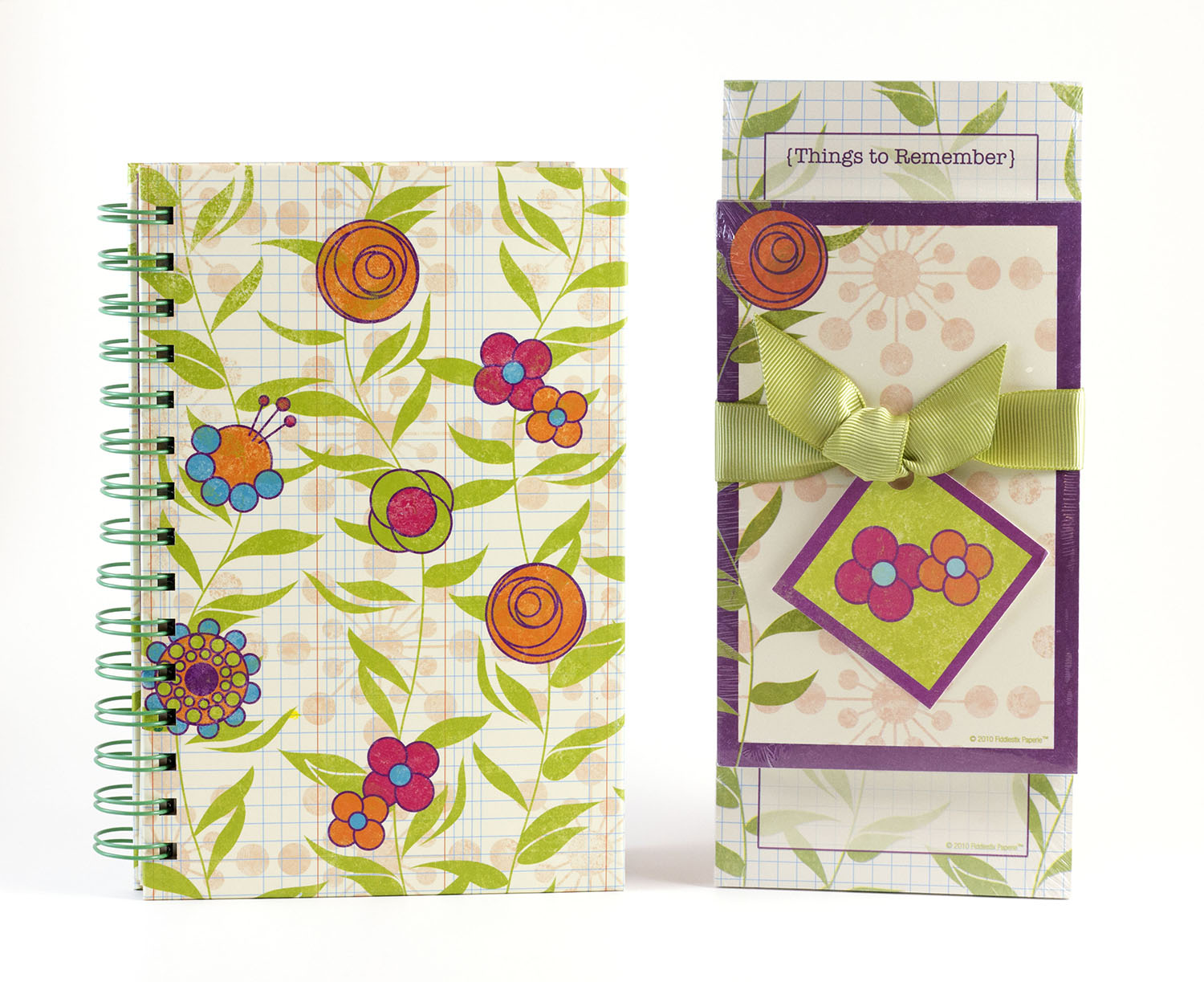 Modern Geo Flower Journal & Notepad