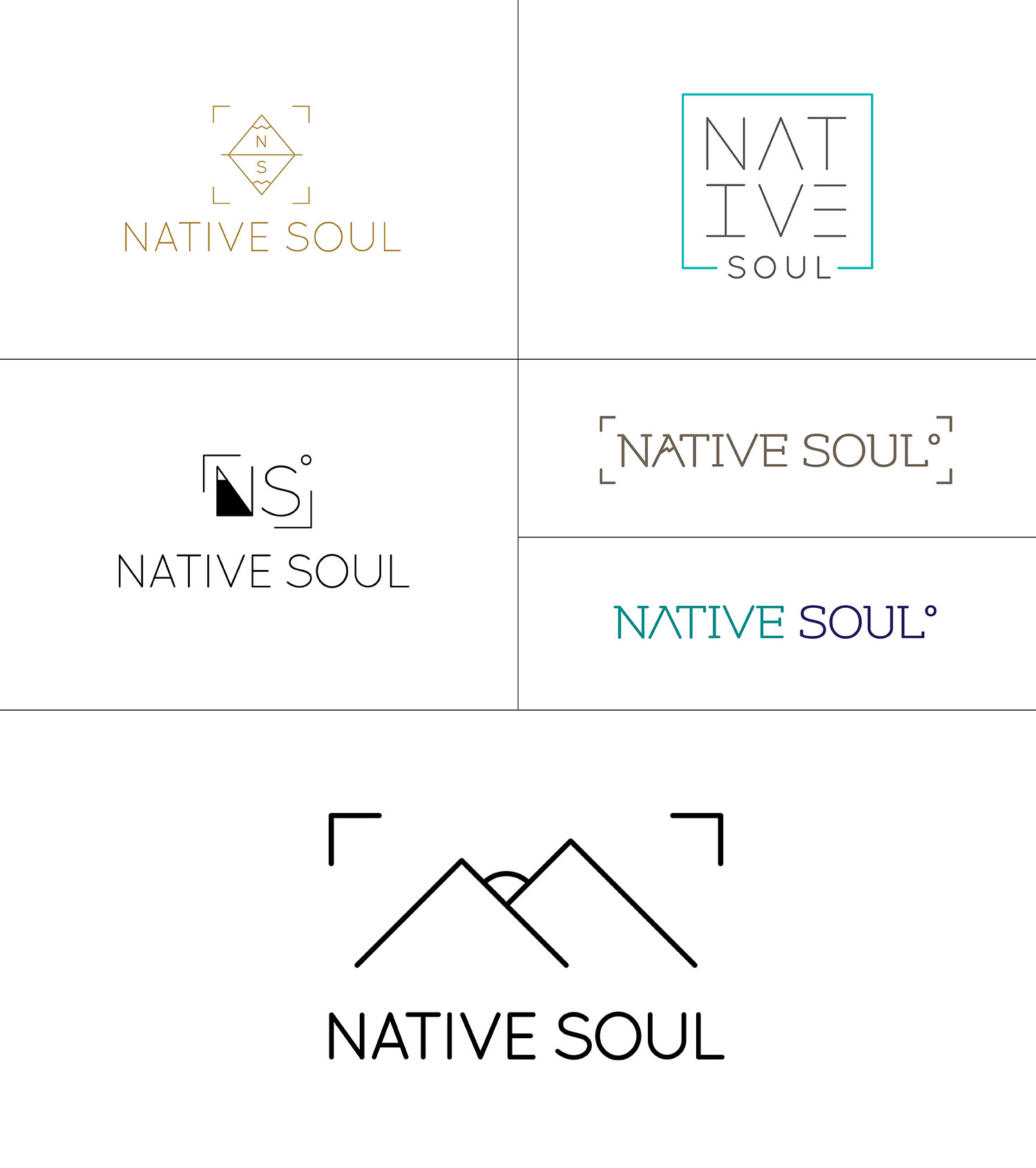 Native Soul Logo Options