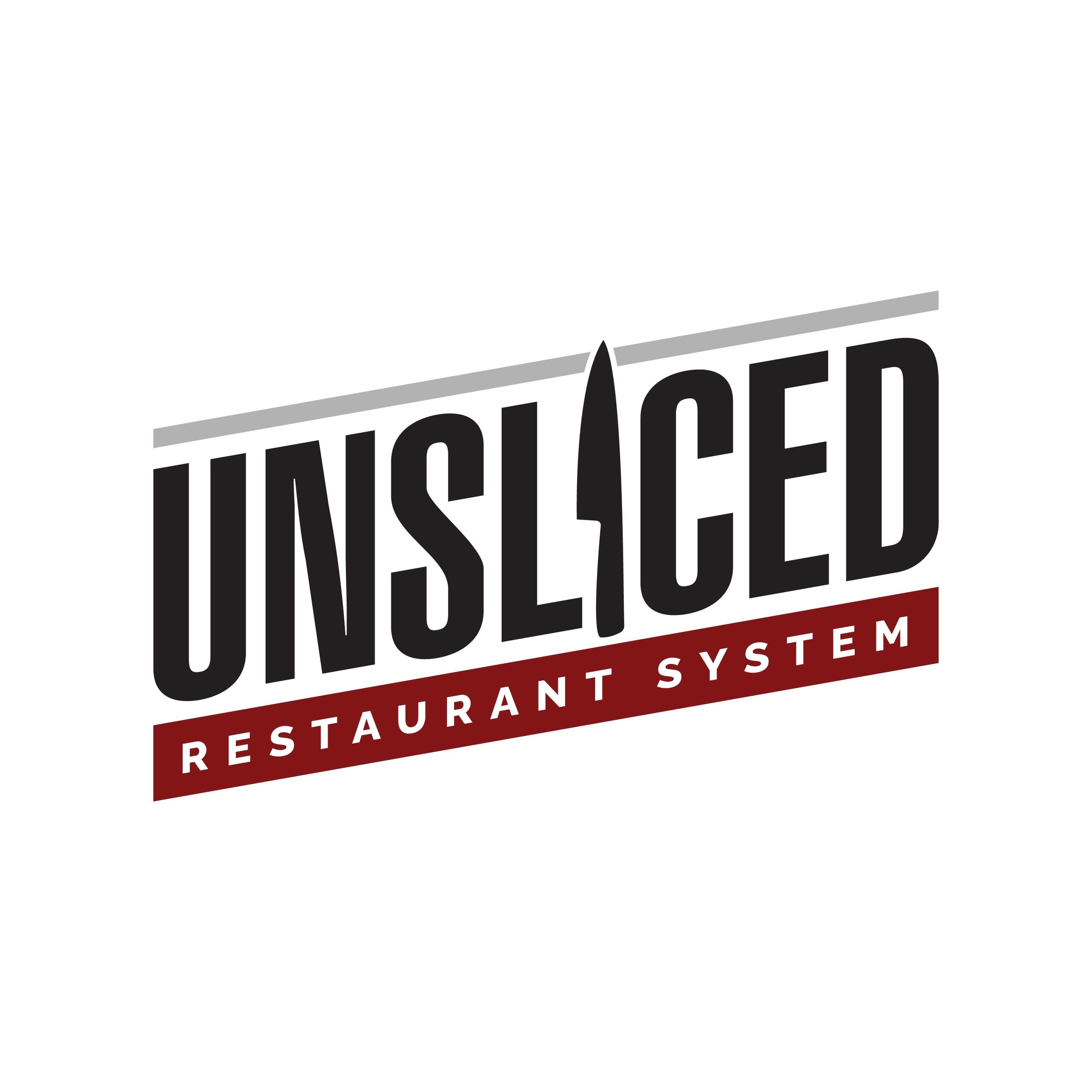 Unsliced Restaurant System Logo