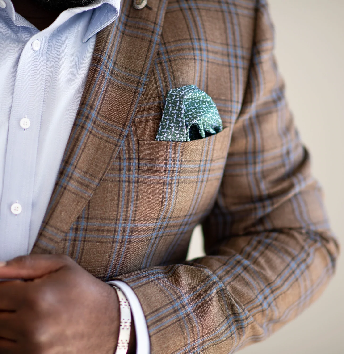 Scissor-tailed Pocket Square