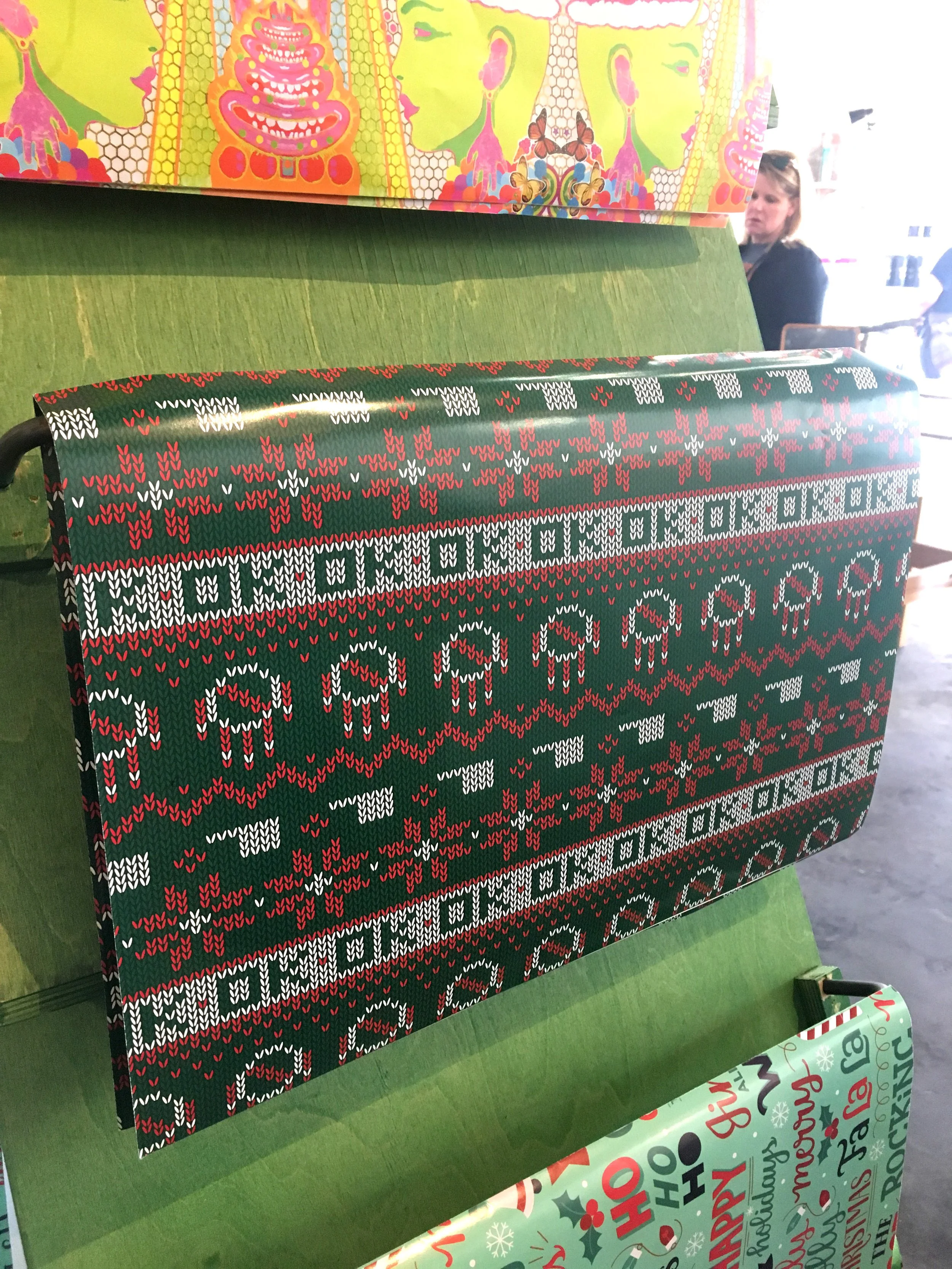 Gift wrap for Curbside Chronicle