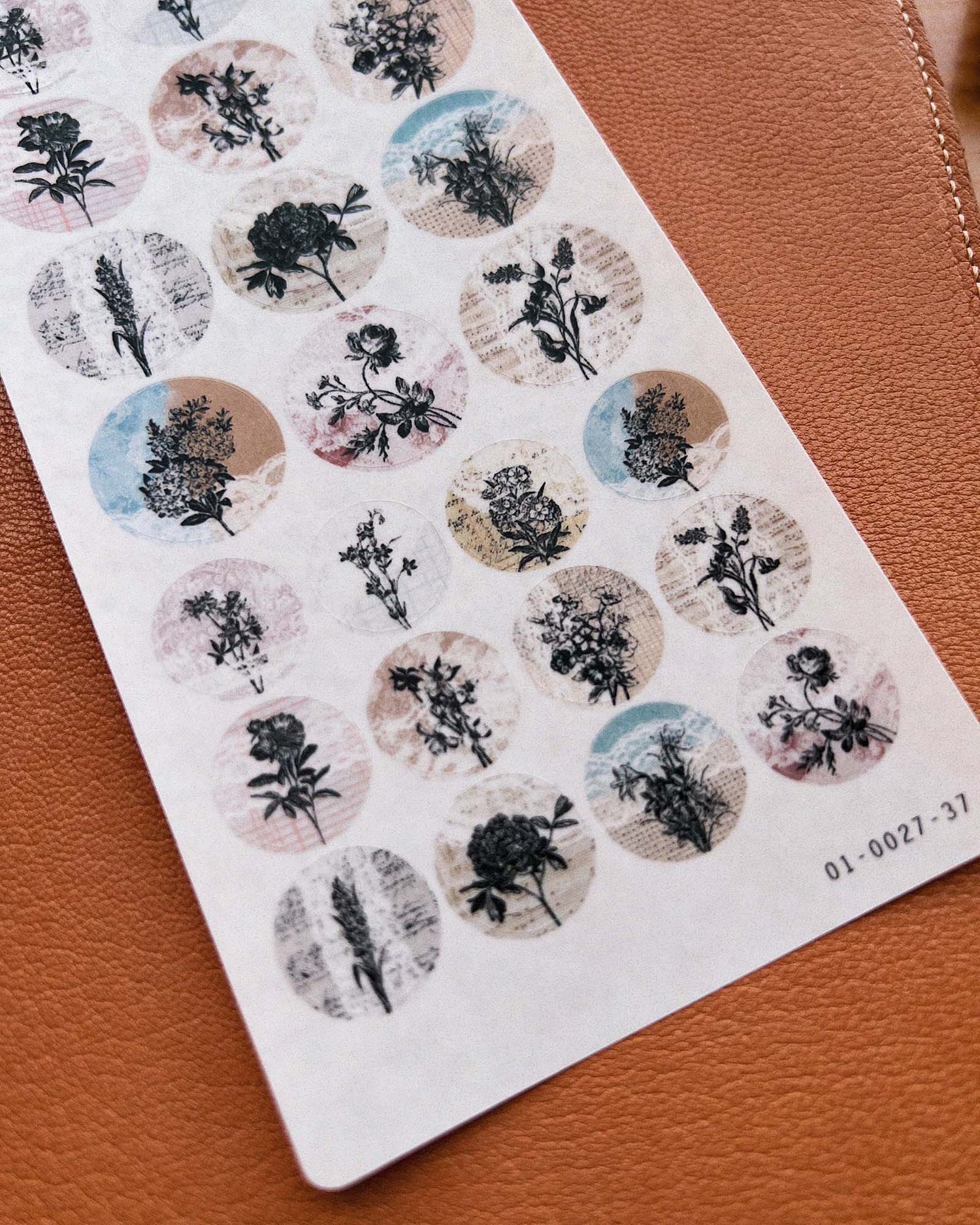 Midautumn Wildflowers Stickers — Sarica Studio