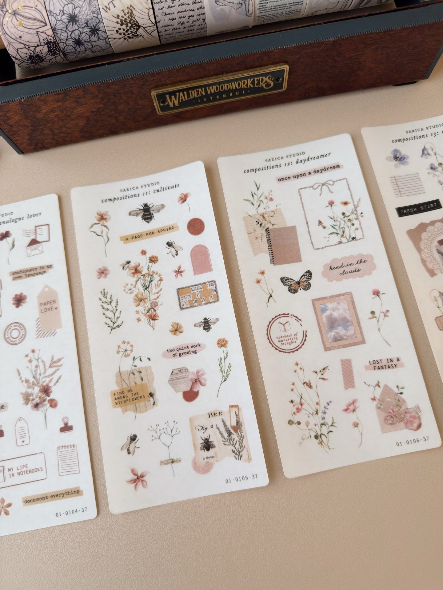 Thank you to everyone who ordered since we reopened the shop and launched our new compositions series: spring 2026 🌷🐝 We&rsquo;ve been cutting stickers and packing orders the last several days and still have a ways to go! It feels so surreal. We ho